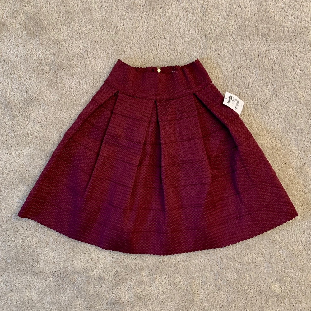 NEVER WORN! Bandage skater skirt